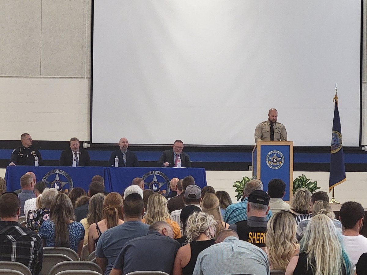 POST_Idaho's tweet photo. POST would like to congratulate Detention Academy #92! This academy graduated 11 legacy officers and the sole female officer of this session set the new record for the female officer's time to complete for the Camel Back run. https://t.co/SQ46fSsU1q
