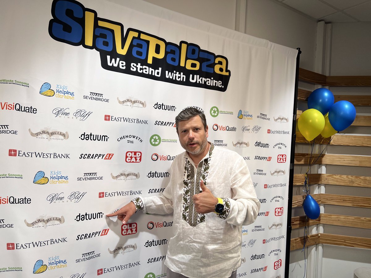 datuum_ai's tweet photo. That weekend #datuum joined Slavapalooza 2023 charity event for Ukraine in CA by @VisiQuate
The goal was to gather $50K. The results will be announced soon.
The funds will be spent on operations gear, protection equipment, medical support for the defenders of Ukraine👇 https://t.co/4YQXtLiNmV