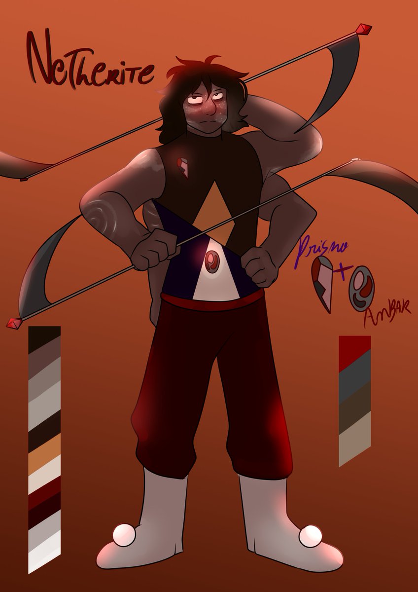 Zyper_zum's tweet photo. Netherite!!
fusão entre Âmbar e Prismo (fragmento prismático)
#gemsona #fangem #stevenuniverse https://t.co/hUFTBNQexq