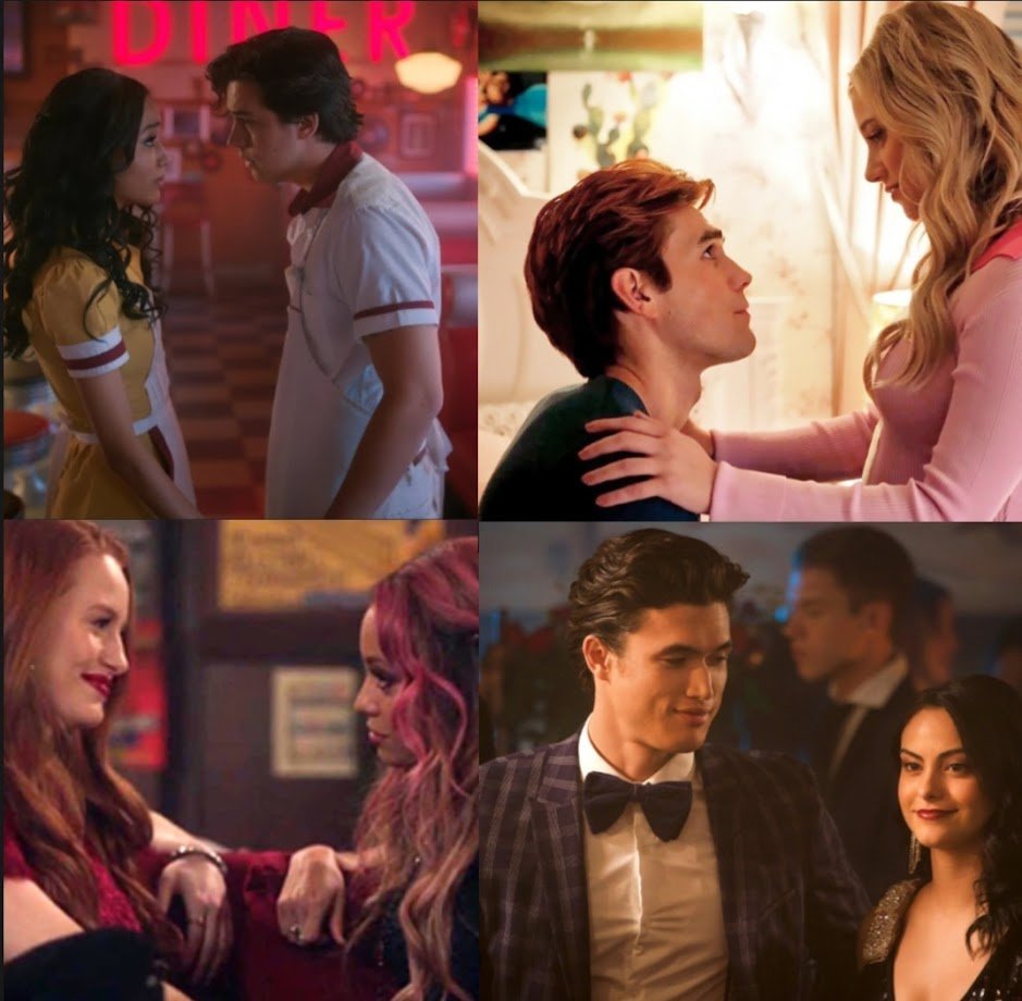 Azzy_Barjabi's tweet photo. These ships will forever remain the best thing Riverdale ever did and they all deserved a happy ending. #jabitha #Barchie #choni #veggie https://t.co/ZW9QtBIxEH