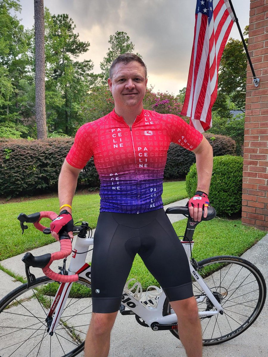'Research funded by @pacelineride changed my cancer diagnosis from terminal to highly curable. I ride for my 25 years of survivorship, my mother's 24 years of survivorship and in memory of my best friend.” Keith Dutterer on why he rides on PaceDay with Team Ingevity