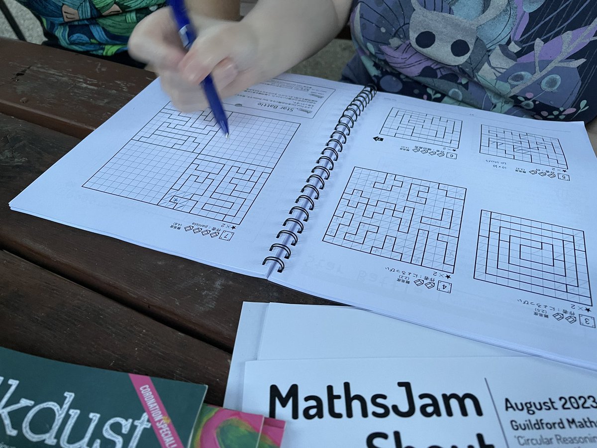 Cheltenham MathsJam tweet media