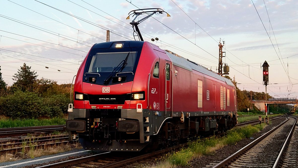 Natürlich muss in der ersten Schicht nach dem Urlaub auch das 24-Meter-Ross bewegt werden ☝️