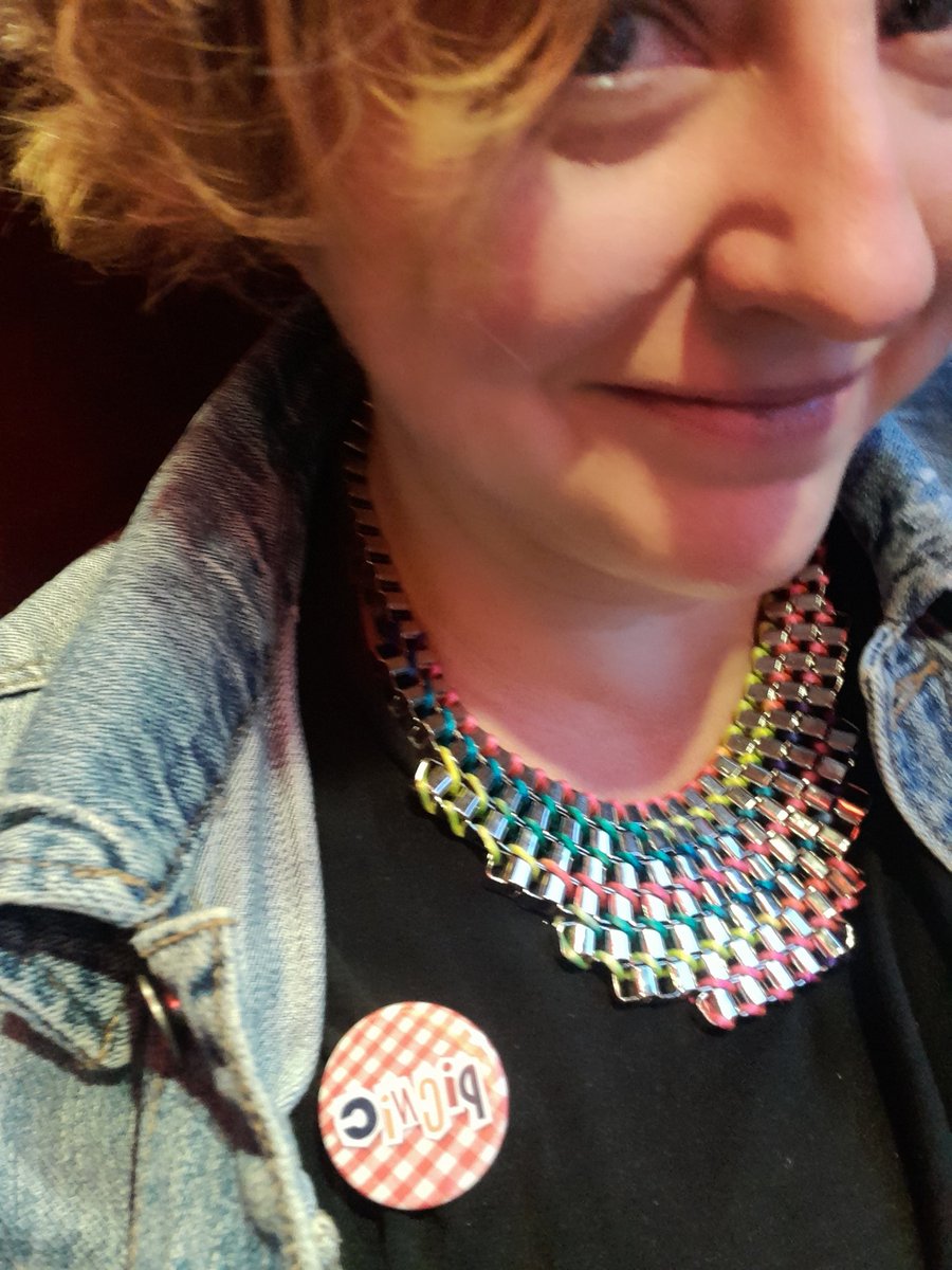 Just went to see this fab bit of gigglesome silliness with <a href="/melissaterras/">melissa terras</a> If you need salamanders, passive aggressive pine cones and a picnic badge. This is for you! tickets.edfringe.com/whats-on/charl…