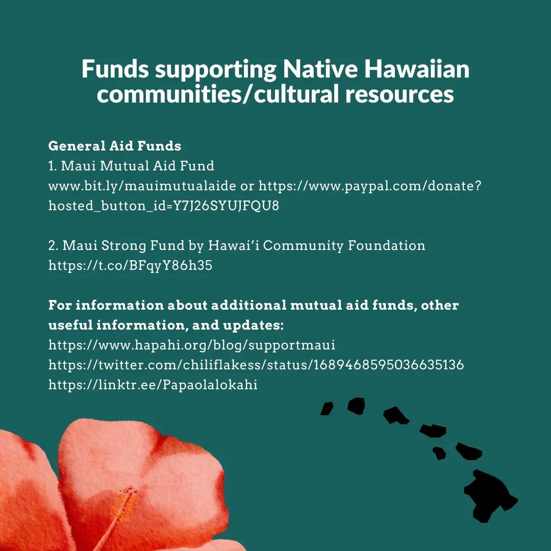 Revisit our conversation with Dr. Keolu Fox. 
Links to the full list of funds supporting Native Hawaiian communities/cultural resources and podcast episode are available here: 
linktr.ee/CIRSINC?fbclid…