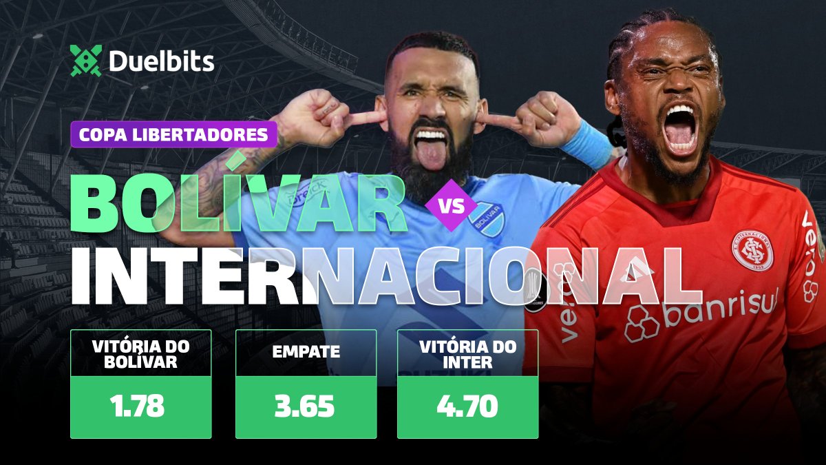 🚨 PROMOÇÃO RELÂMPAGO 🚨

🔮 Palpite certo = 💰 $3 pra você! 🔮

Para participar de um RT e Like!

Acerte o resultado do jogo Internacional vs Bolivar e concorra a uma grana extra! Se houver empate, resolveremos na roda da sorte durante a live do Francisco. ✨
#Libertadores2023