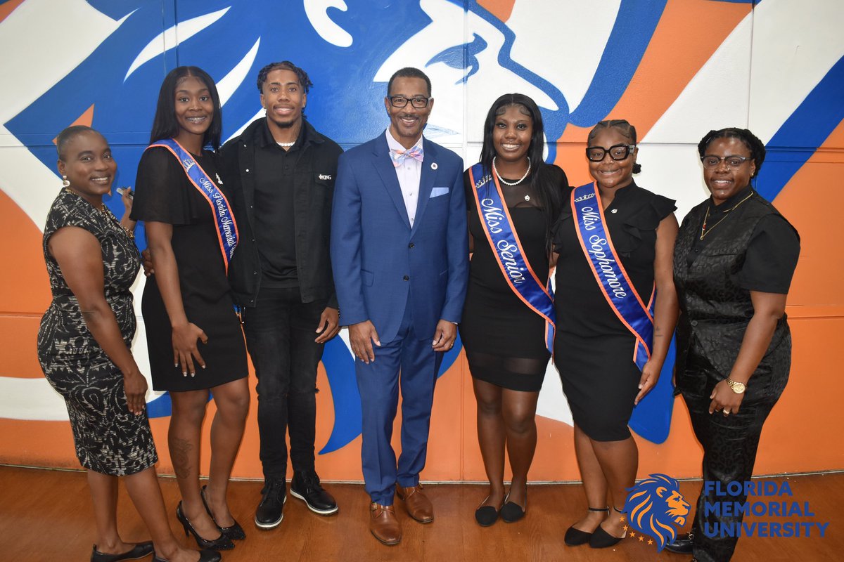 JaffusHardrick's tweet photo. As the doors of Florida Memorial University open for the fall semester of 2023, I want all lions to know that my door is open as well! Welcome to the Pride!

 #FloridaMemorialUniversity #FloridaMemorial #FLOMO #FMU #HBCU #FMU24 #FMU25 #FMU26 #FMU27 https://t.co/IgagZwzI9h