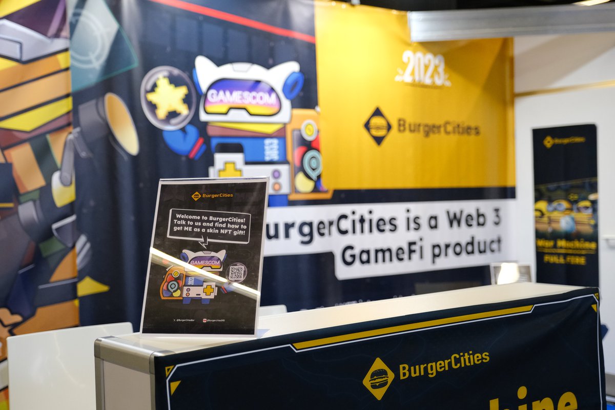 BurgerCitiesBar's tweet photo. #BurgerCities ist now ready for the #gamescom2023 

👋 See you guys tomorrow at the business area B044a!

🎁 A cute #gift is also prepared.

But if you can’t not visit us at present? Then you can also join here👉 https://t.co/J3tnFVk6oZ