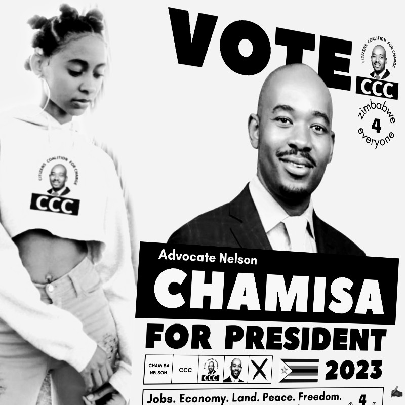 🇿🇼 Tomorrow's the day, Zimbabwe! 🗳️ Let's rewrite our future by voting for #Accountability over corruption, #Transparency over secrecy & #Progress over stagnation. Join us in voting @nelsonchamisa & @CCCZimbabwe for a stronger, more just Zimbabwe.  #ZimElections2023 #ChooseChange