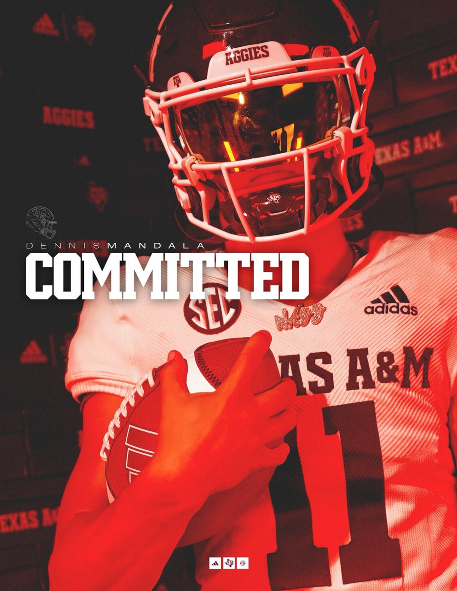 I am excited and blessed to announce that I have accepted my PWO offer from Texas A&M. Thank you to all of the coaches for this opportunity. @AggieFootball @CoachBPetrino @CoachColey @RaceZwieg @ICCPFootball @MattBowen41 @NxtLevelAtx @afdamato
