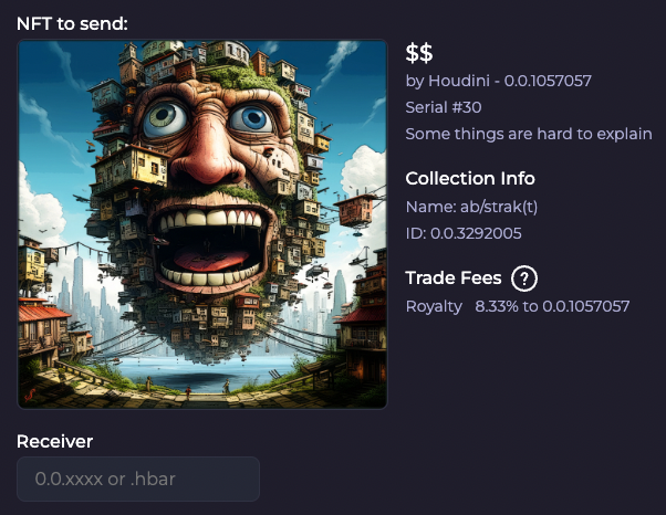 HELDiWanKenHODL's tweet photo. @Boleyn2Bowlyn @HederaHELD @GoodTripApes @KaoHbar @houdini_af As a #GTA holder, you now qualify to win this GIVEAWAY!
Thank you for being a holder, @Boleyn2Bowlyn!
Please associate 0.0.3292005 & let me know your #HBARAddy for an airdrop - you just WON this badass abstract NFT by @houdini_af ๐ https://t.co/eieSvdiUlv