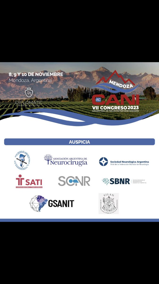 Agradecemos a todas las sociedades que auspician a nuestro Congreso