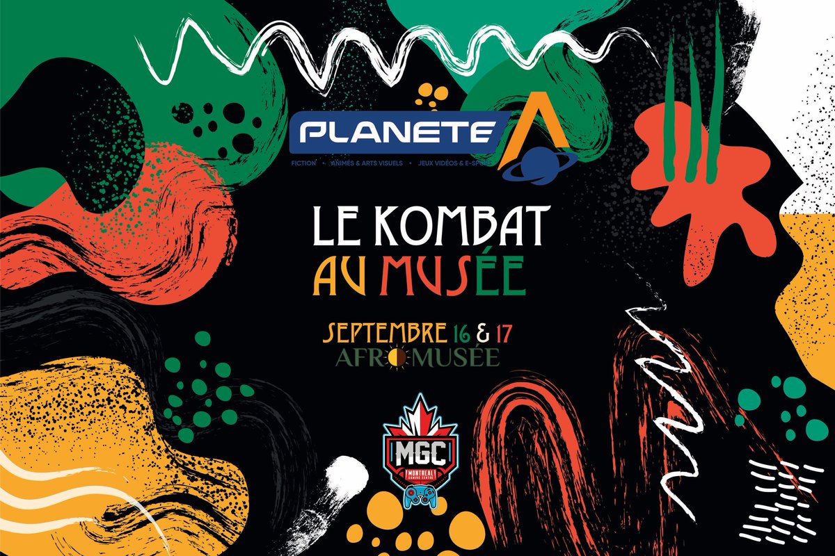 One last surprise before I leave 😅 !!! 

🚨  Kombat au Musée  🚨 

🎮 : Smash Ultimate
🎮 : Street Fighter 6 
🎮 : Guilty Gear Strive
🎮 : Soul Calibur 6
🎮 : Tekken 7
🎮 : Mortal Kombat 1 !!!

📍  : Montreal
📆  : September 16th &amp; 17th

Yes … we are fighting in a MUSEUM !!!