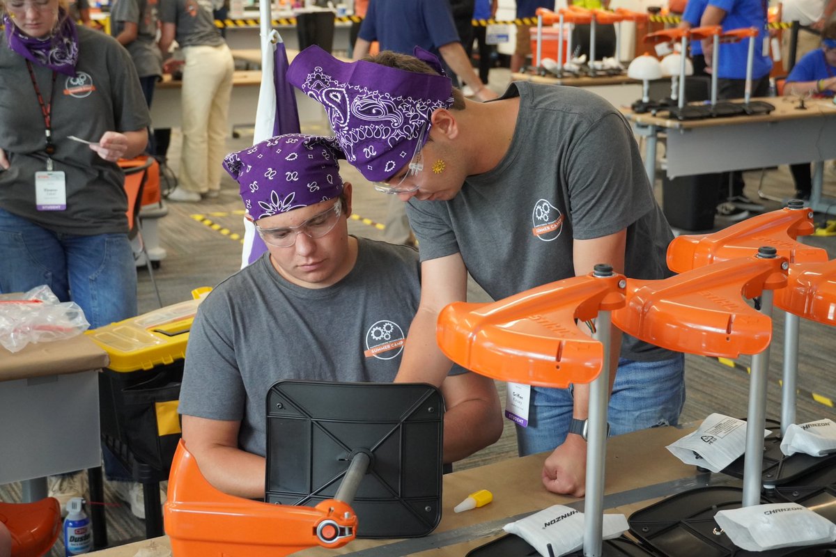 Programming student Griffen Kinsey had a #STEMSummer experience @STIHLUSA. “Internships are extremely important because they provide instruction that simply isn’t available in the classroom.”