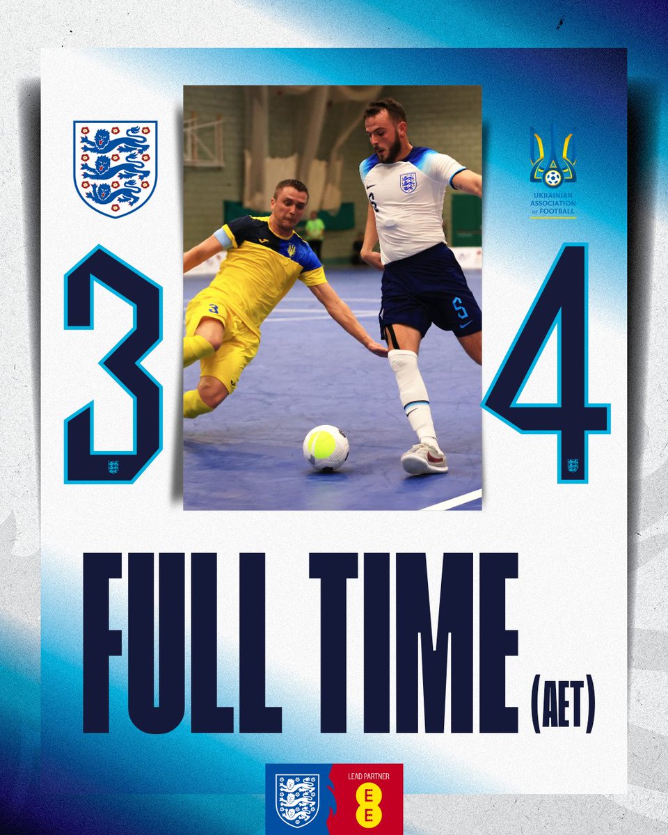 England's tweet photo. Despite a brilliant @Adamlione hat-trick, our England Partially Sighted team are beaten in the @IBSAGames2023 final, as Ukraine score the winner in the final seconds.

You gave it everything, lads – keep your heads held high! 👊 https://t.co/RUpHNozK5G
