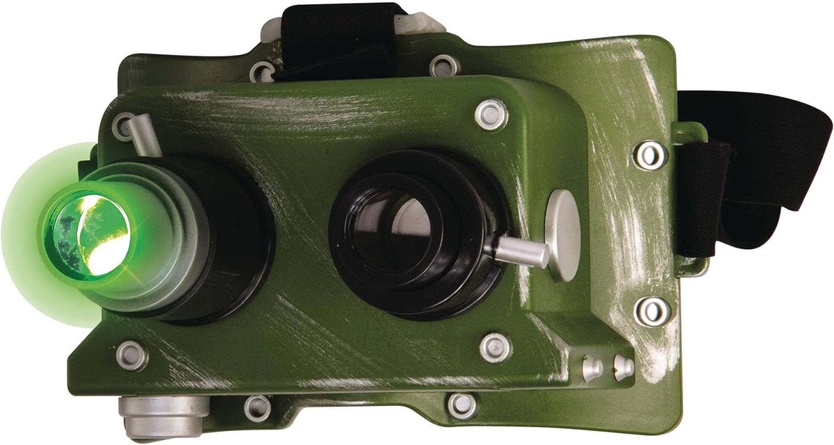 JamesSanny's tweet photo. As I embark on adding the final touches to this $5 pair of Spirit #ectogoggles, I’m thrilled with how far they’ve come. The Ghostlab42 kit certainly helped! #ghostbusters https://t.co/WrMQfJxEfJ