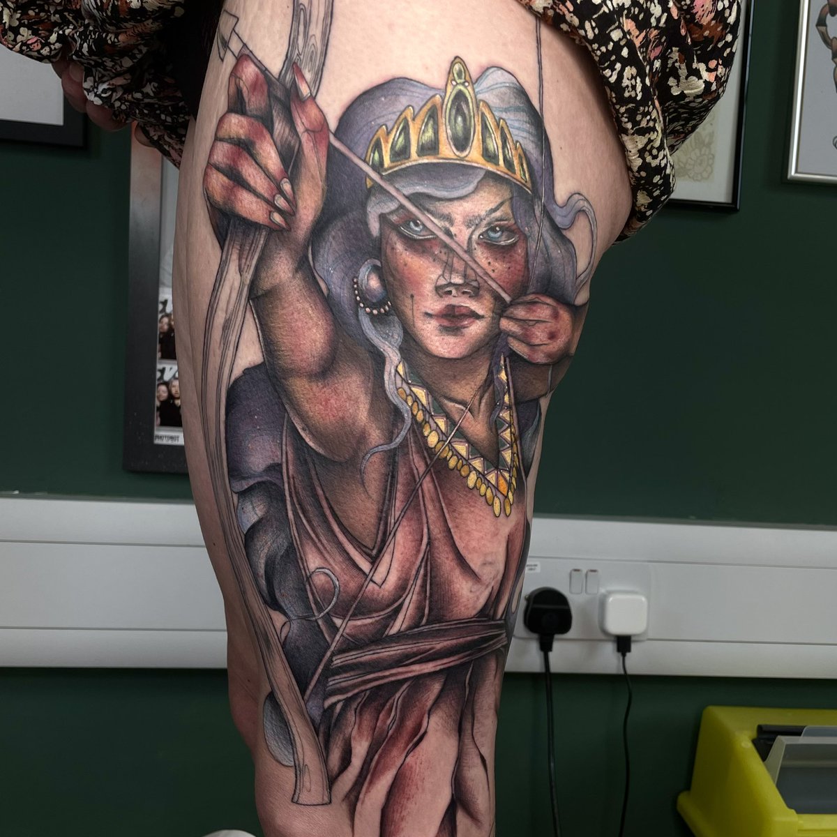 alexlatattoos's tweet photo. added some colour to this rough and tough lady 🥹 

I wanna do MOREEEEE https://t.co/4pvg0R3P0T