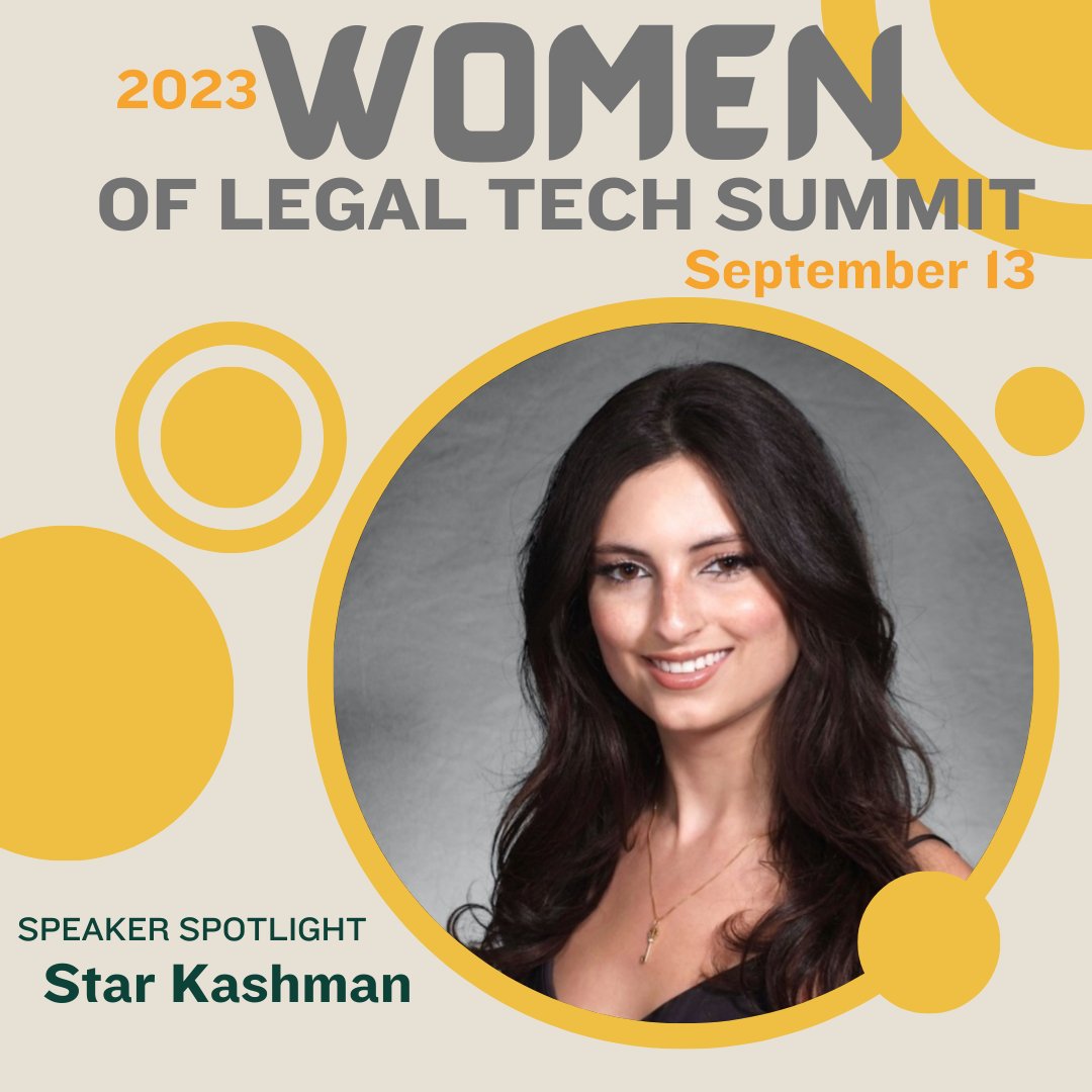 🤩 Open those eyes and join us at the 2023 #WomenofLegalTech Summit for "Cybersecurity Blind Spot: The Dangers of Search Engine Hacking" by Star Kashman (bit.ly/45oTA2X). Register today! bit.ly/3zx5AkK  #ABA #WomenRainmakers #WomenOfLegalTech #LawPracticeTips