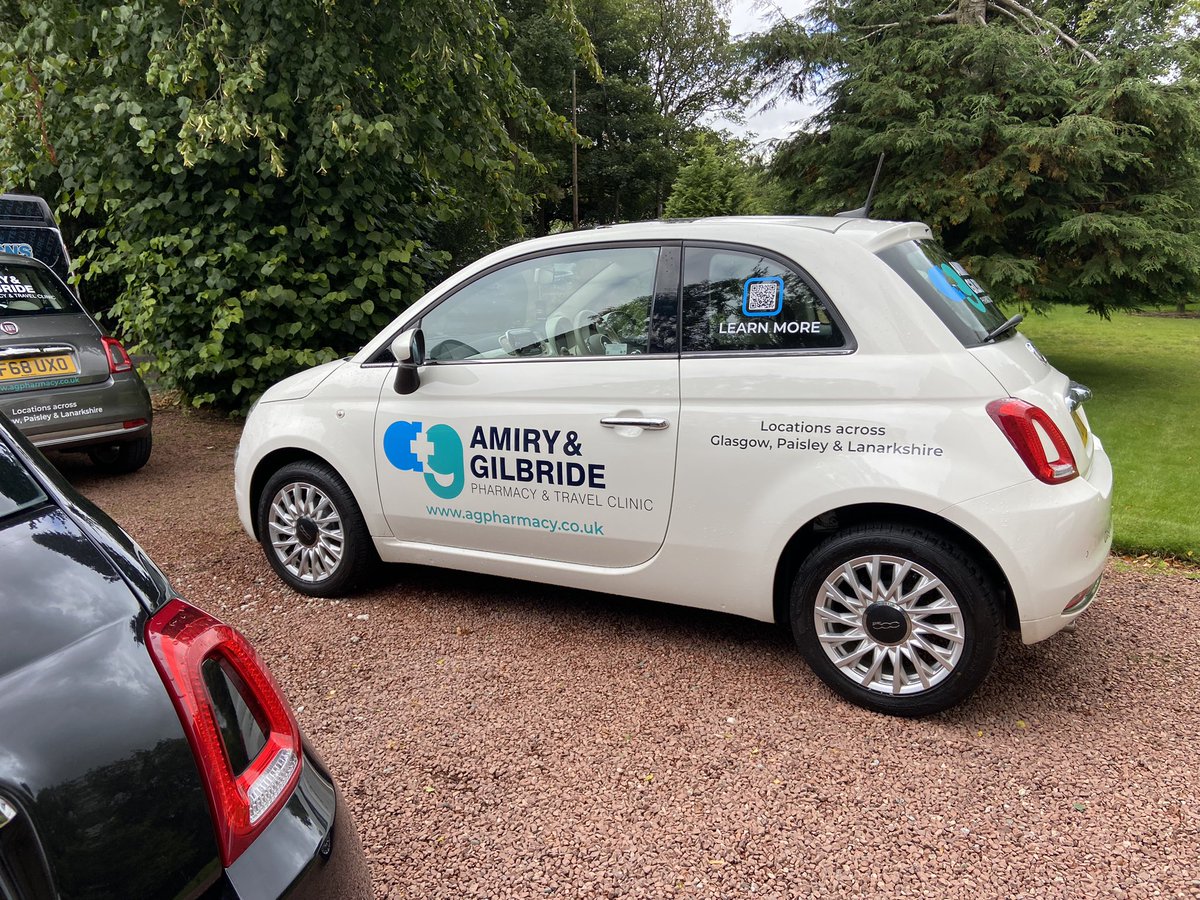 ApexSigns's tweet image. Another job completed for Amiry &amp;amp; Gilbride Pharmacy,  

Move your business to the next level with effective vehicle graphics from Apex Signs Scotland