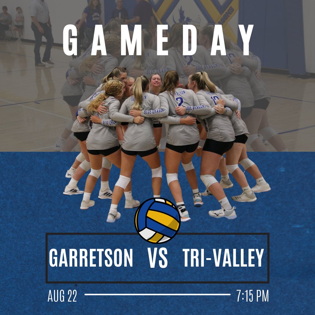BlueDragonVB's tweet image. Come cheer us on in our season opener tonight at home against Tri-Valley!