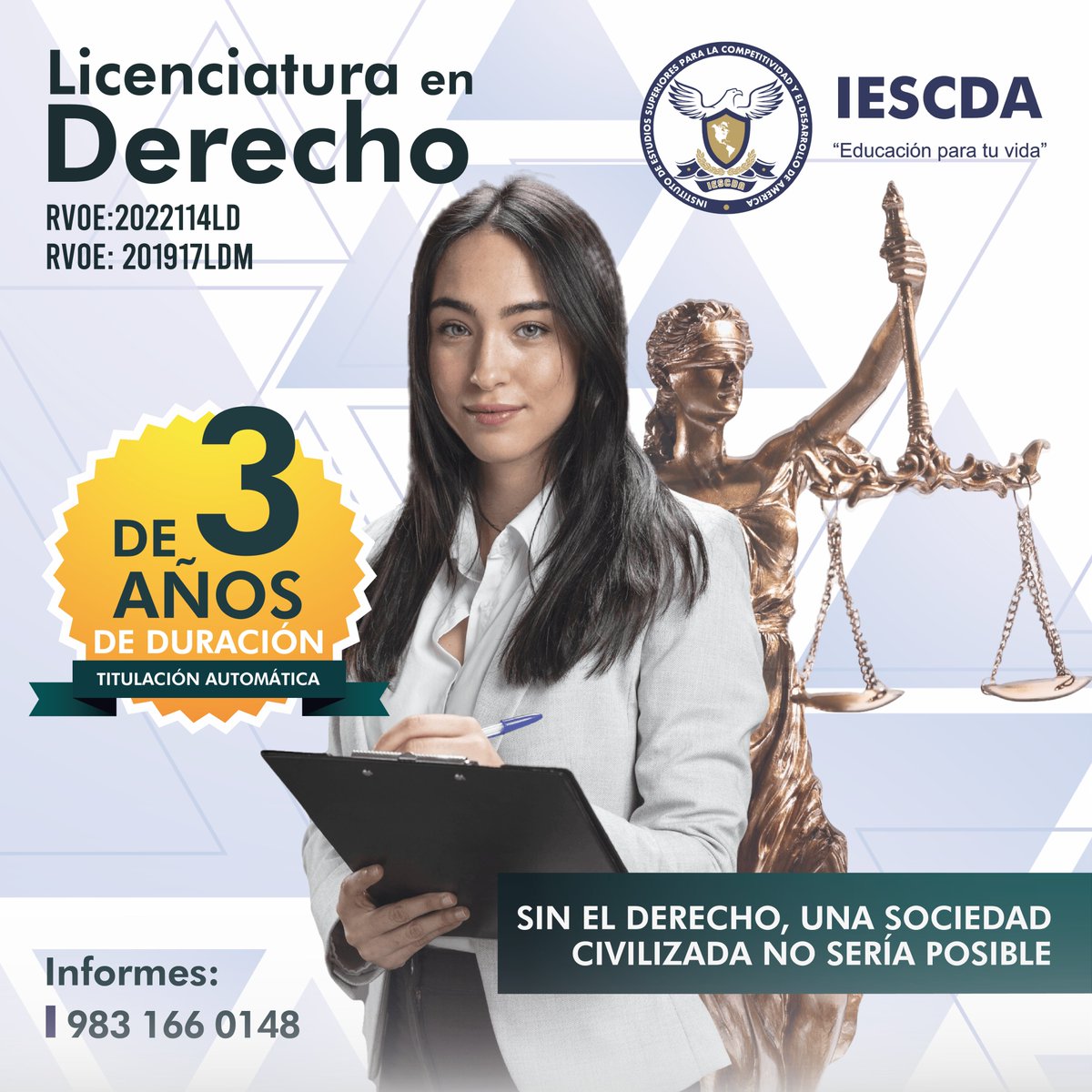 INSTITUTO DE ESTUDIOS SUPERIORES IESCDA tweet media