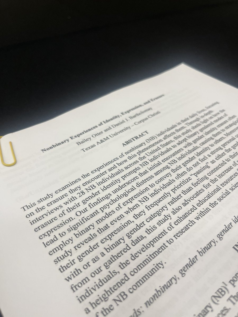 Feeling very inspired after being a part of the #ASA2023 Honors Program cohort this weekend. So excited to get the work <a href="/Dr_Bartholomay/">Daniel Bartholomay</a> and I have been doing out into the world!!