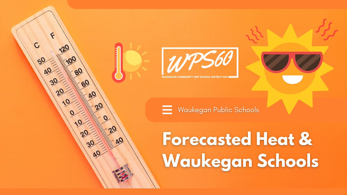 The National Weather Service has issued an “excessive heat warning” for our area in effect for much of Wednesday and Thursday of this week. Click the link to see some steps we are taking, as well as things families can do to help keep students cool: wps60.org/news/what_s_ne…