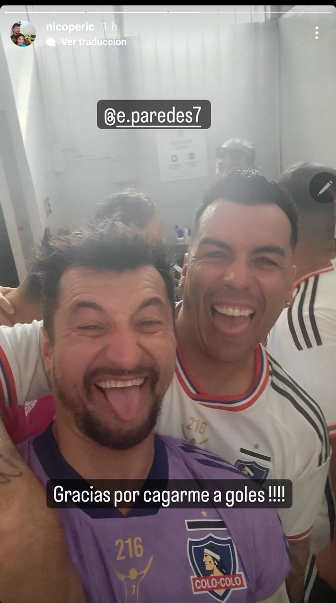 CaciqueENG's tweet photo. At least we can say it looked like as he played for la U https://t.co/sIx6JxqMKs