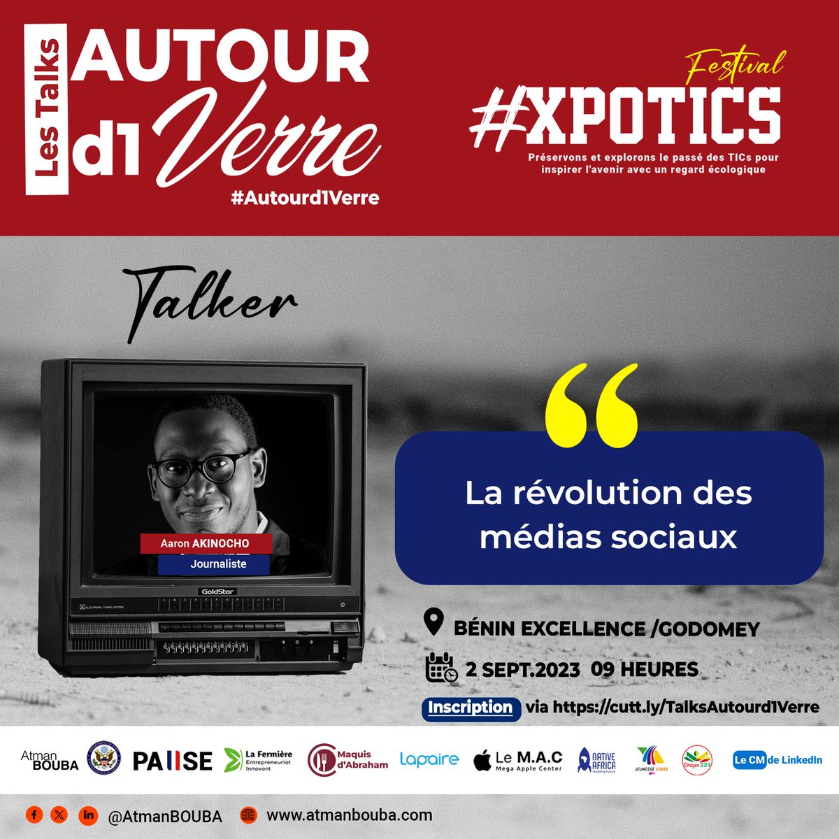 AtmanBOUBA's tweet photo. #Hi5, #Badoo, #Skyrock, #123love que vous évoquent-ils ? Savez-vous comment nous sommes arrivés à #Facebook, #Twitter, #LinkedIn? Savez-vous comment les médias sociaux ont évolué pour bouleverser nos habitudes.
🆎#AtBOUBA #HistoireTICs #MyFirstTechStory #XpoTICs #TICs #Histoire. https://t.co/BMQihxK1aS