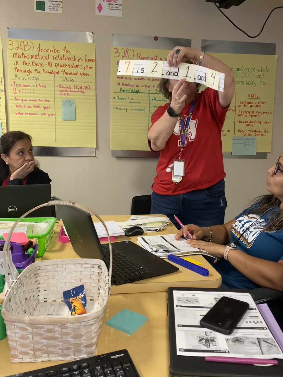 First grade was doing great rehearsing during our team math planning today! @Horn_Dream_Big <a href="/AliefMathK6/">Alief Math K-6</a> <a href="/AliefISD/">Alief ISD</a>