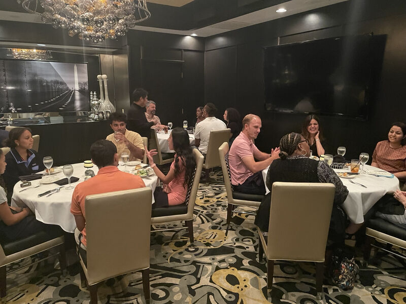 AFMDC's tweet photo. Last week, we gathered at Morton's to celebrate Chaunté Stallworth's 5th anniversary at AFM!

Congratulations on this major milestone, Chaunté!

#AFM40 #personalfinance https://t.co/N9vyR3ZdUK