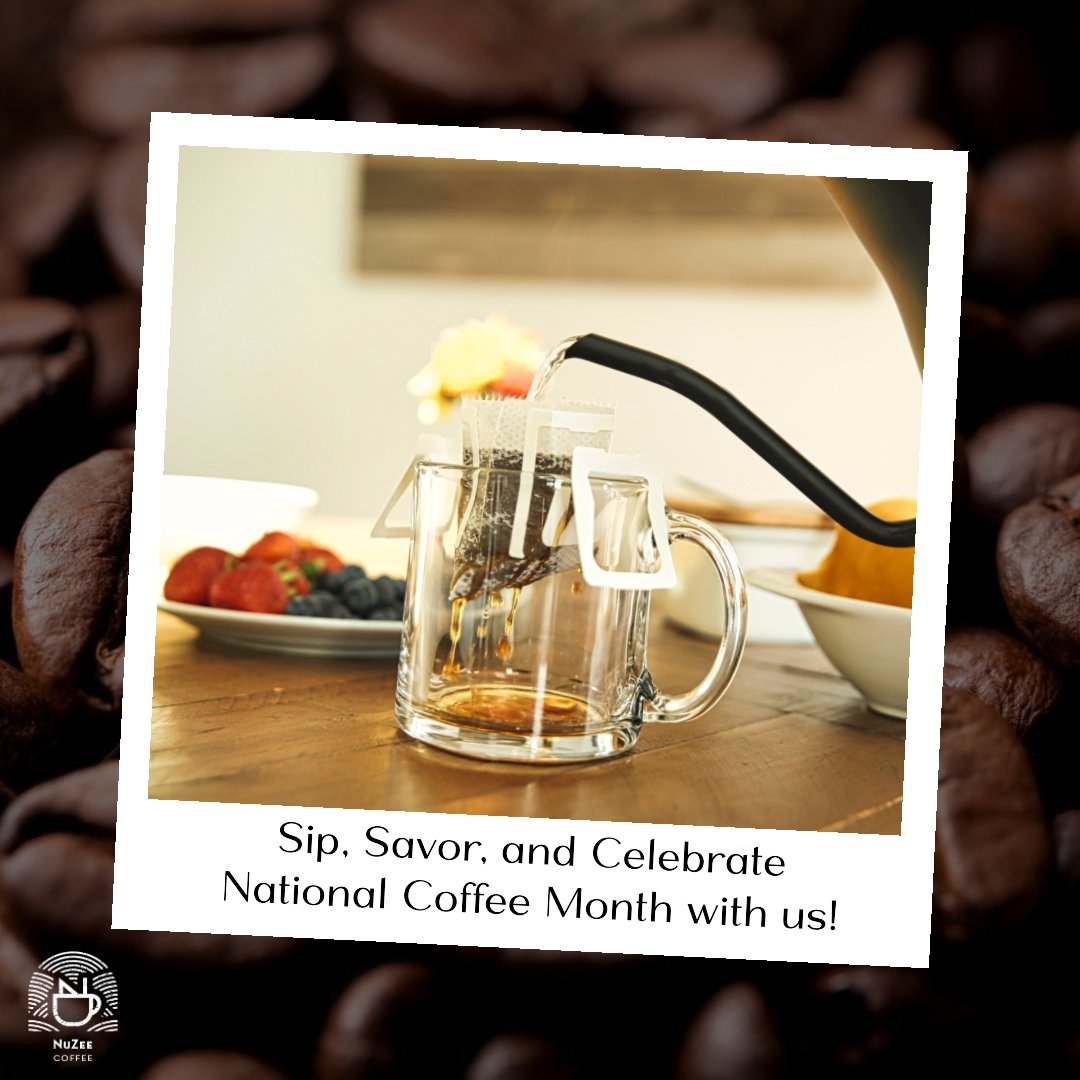 Celebrate your love for coffee all month long! August is #NationalCoffeeMonth, a perfect time to explore new coffee experiences using our eco-friendly brew bags, single-serve pour-overs and DRIPKITs.
#NuZeeCoffee #CoffeeLovers #EcoFriendly #SingleServe