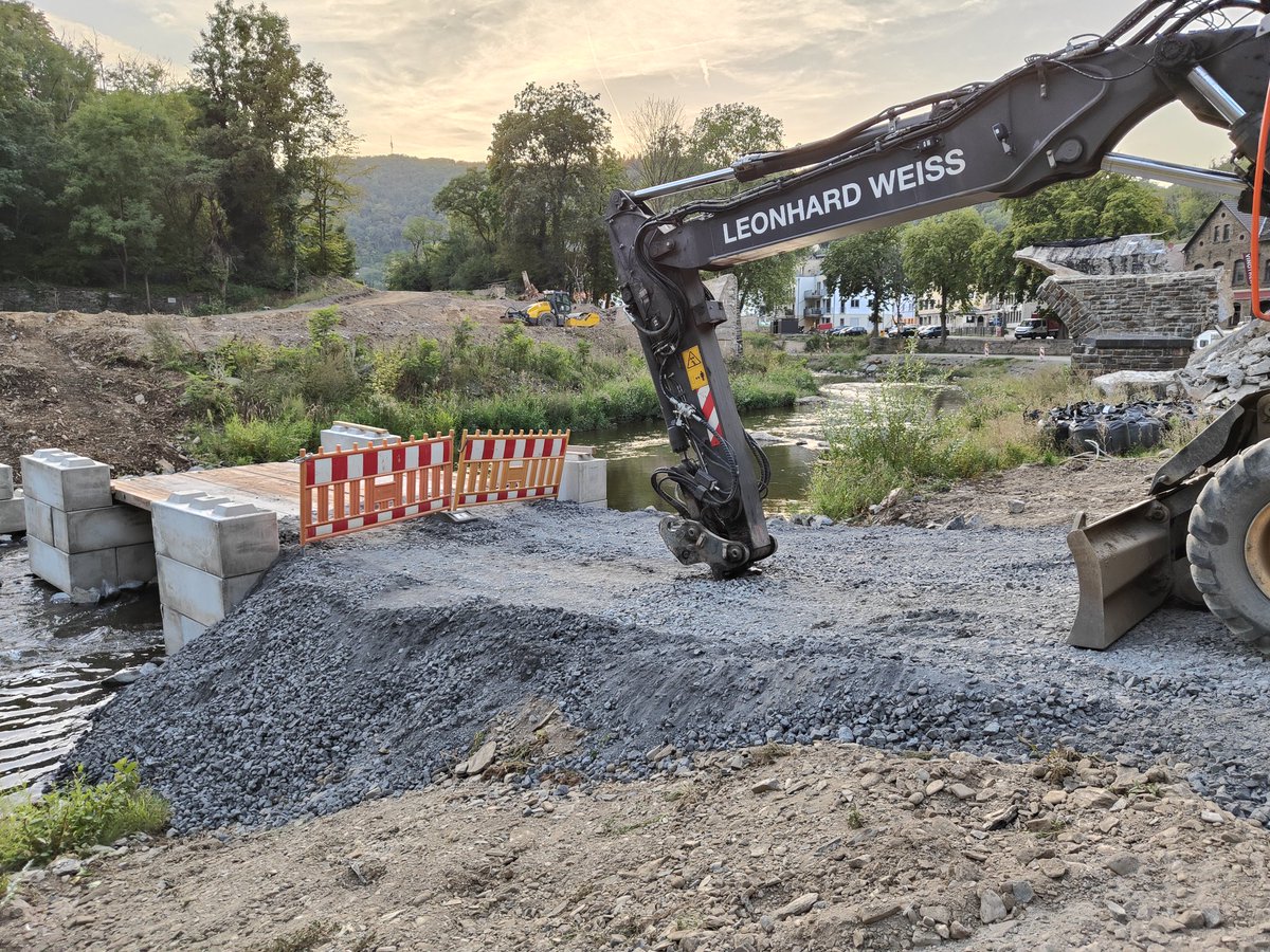 Vandaag in gesprek met een ondernemer uit Kreuzberg/Altenahr. Bijzonder om te horen wat #hoopverlening betekent voor hen, wat het gebracht heeft na de overstoming ( 2021 ) in het #Ahrtal en dat het meehelpt aan verwerking van deze periode waarin de natuur sterker was dan de mens.