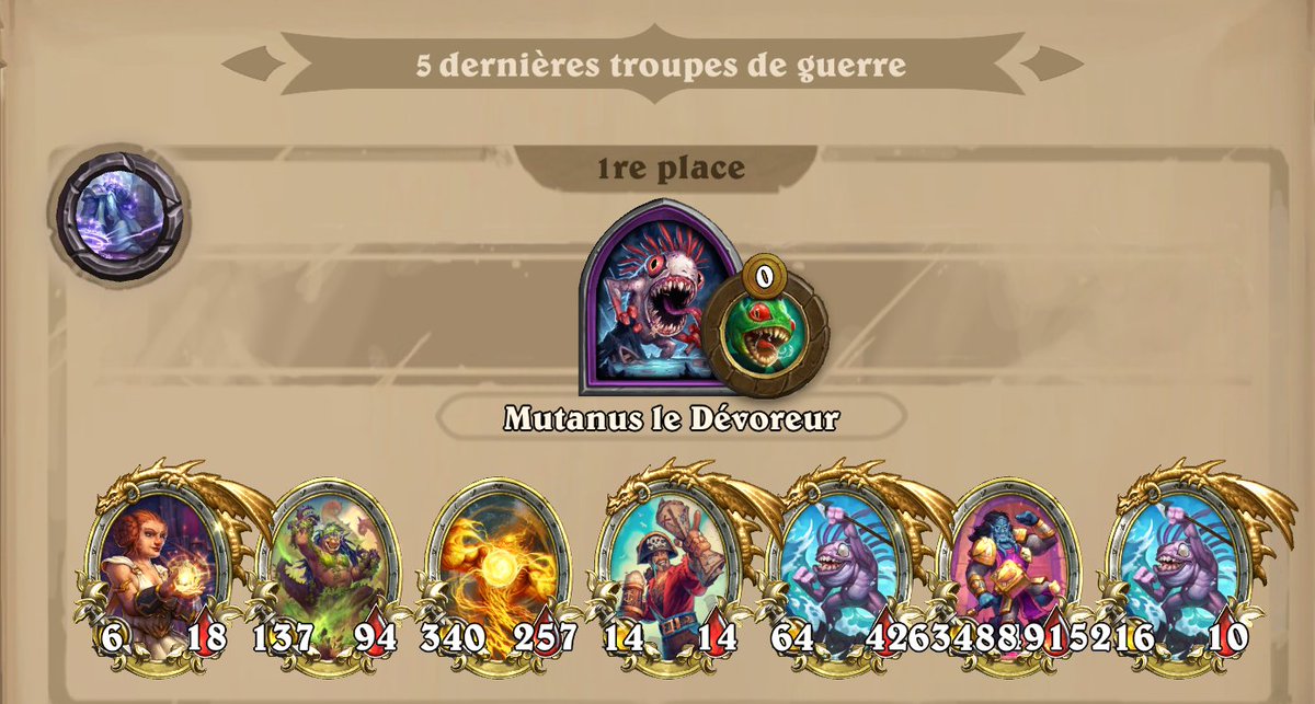 Premier combat sur le nouveau patch (27.2), très bien équilibré :)
First fight on the new patch, very well balanced :)
(63488 - 49152)
#Battlegrounds