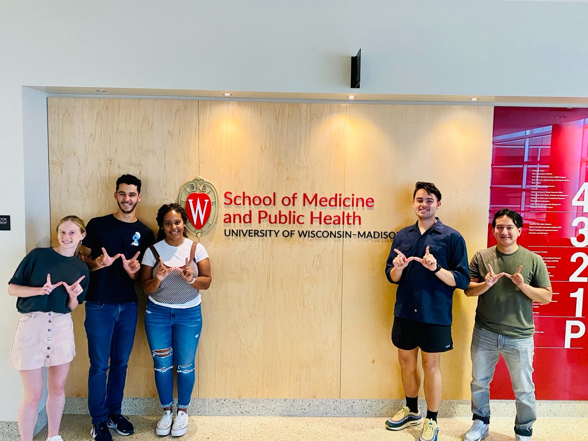 A BIG UW welcome to our 2023 M1's! So excited to have you all join UW MSTP. #uwmadison #mstp