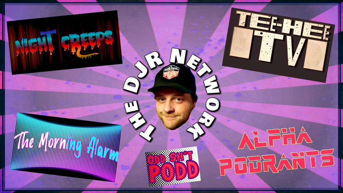 LucOfTheBind's tweet photo. Some fun and weird things are happening over on The DRJ Network! The best thing? It's free! For now... Subscribe Now! @TheDJRNetwork @DamianJRogers @MFMultimedia1 @SteamPoweredMan @HusdonJake #podcast #network #comedy #weirdness 
https://t.co/9fl3h7ezzq https://t.co/aB8CbeoLOC