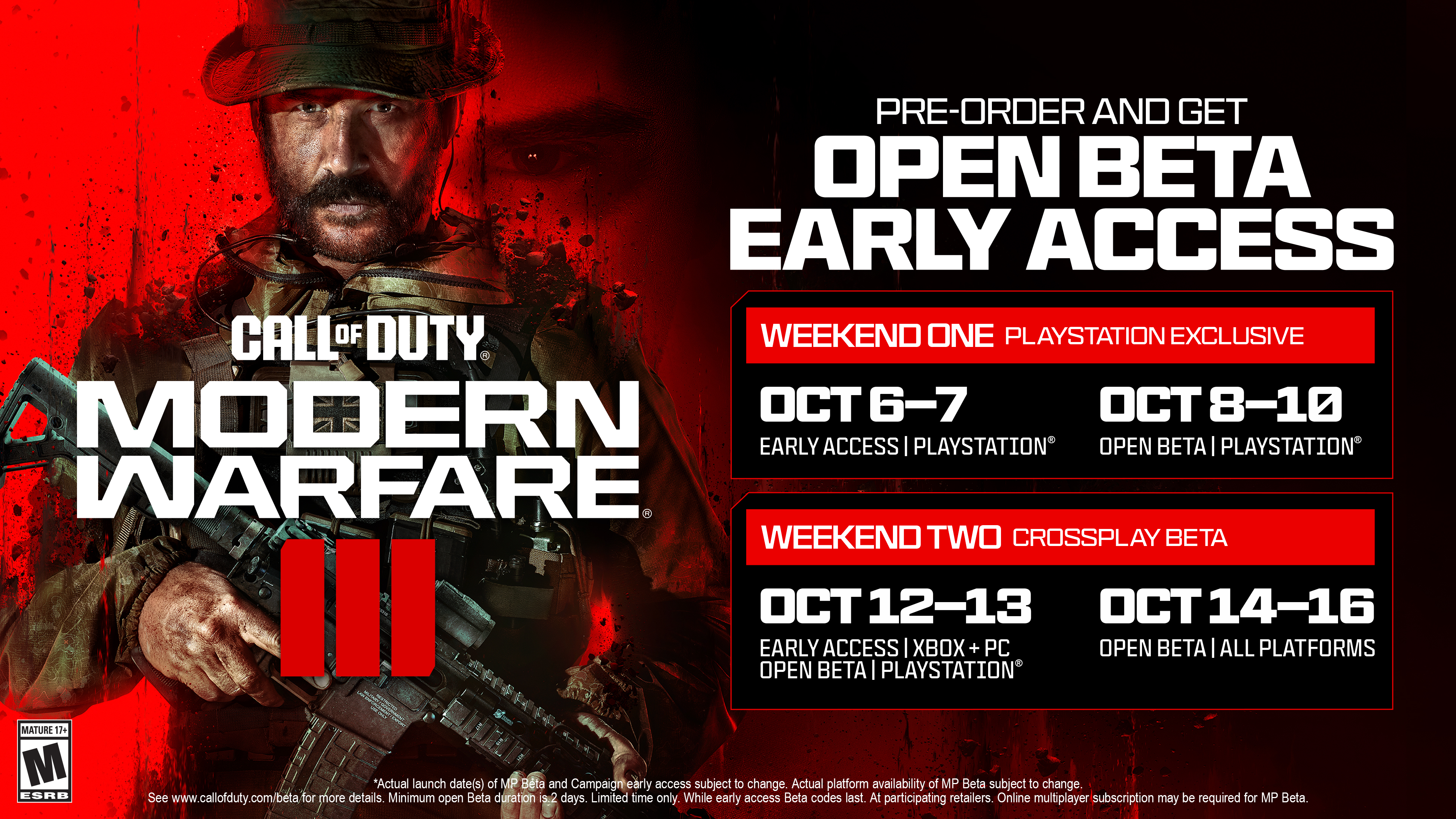 Modern Warfare 2 campaign available before launch with a pre-order