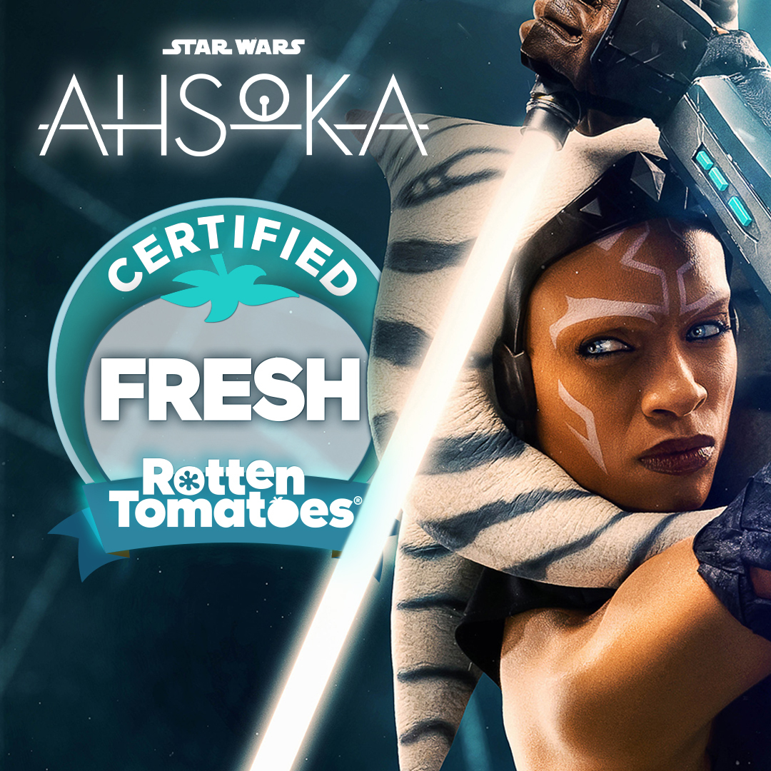 AHSOKA Is Officially Certified Fresh On Rotten Tomatoes Following