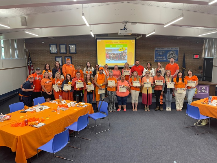 Congratulations to our 17th group of Orange Frog Workshop participants! Thank you for making GSD a more positive place! #HappyGSD #InMarauderCountry