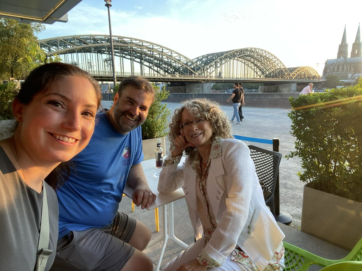 Lucie Lalumière (@lucielalumiere) on Twitter photo Talking about mighty video game projects with Lindsay Blenkhorn Daggitt and Robert Warren from <a href="/StarFortGames/">Star Fort Games</a> (Arctic7) at the Arctic7 mixer at #gamescom2023
Gorgeous views of The Rhine River and Cologne! Talking about mighty video game projects with Lindsay Blenkhorn Daggitt and Robert Warren from <a href="/StarFortGames/">Star Fort Games</a> (Arctic7) at the Arctic7 mixer at #gamescom2023
Gorgeous views of The Rhine River and Cologne!