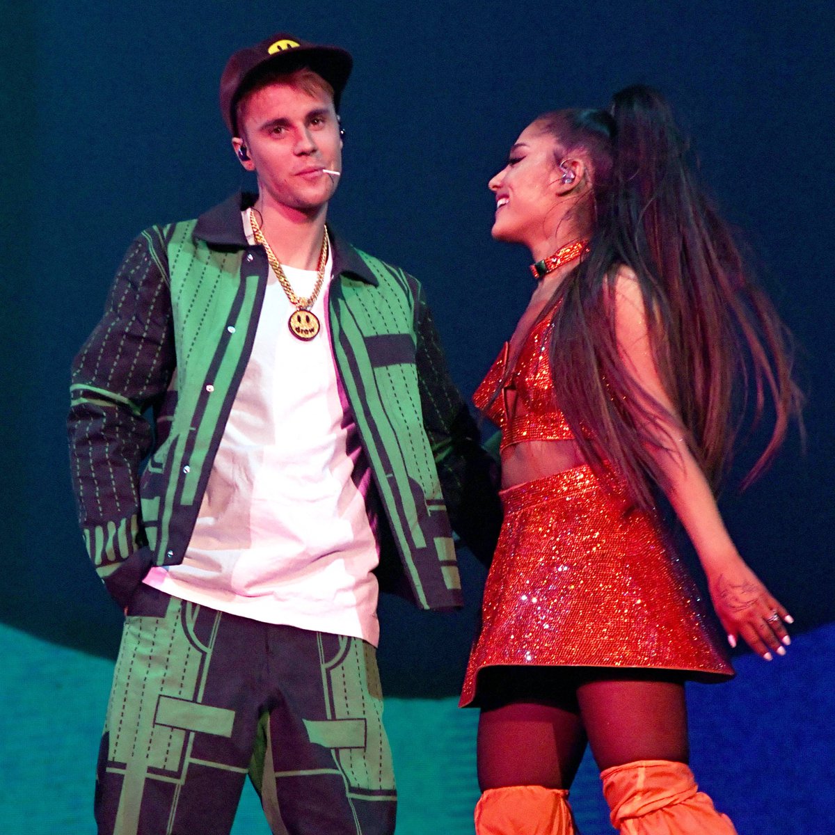 PopBase's tweet photo. TMZ reports that Ariana Grande and Justin Bieber are still working with Scooter Braun. 

He is reportedly just shifting into a bigger role as CEO of HYBE America. https://t.co/mdt63ZlPCB