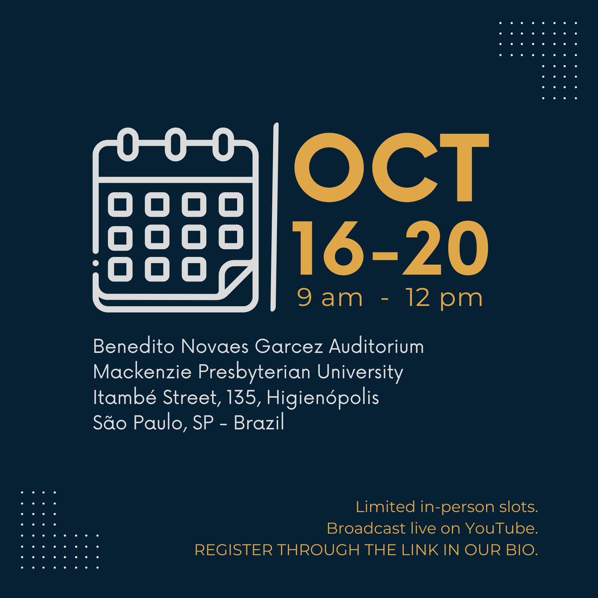 inctSANI's tweet photo. We  are excited to announce our first upcoming international and interdisciplinary event: "Rethinking the Future: Exploring the role  of social, behavioral, and neural sciences in overcoming global  obstacles and promoting progress". 

(1/4)

https://t.co/WwNEvYmI08 https://t.co/YegX7Dehc7