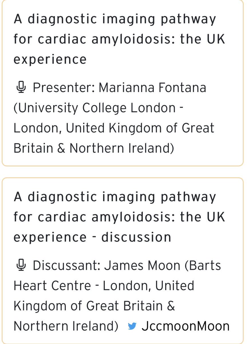 Prof Monica Monaghan FESC PhD MBBCh BSc FRCP (@mmonaghan07) on Twitter photo ❤️❤️❤️Countdown begins❤️❤️❤️<a href="/WesternHSCTrust/">Western Trust</a> Congratulates our colleague and cardiology clinical lead Dr Sinead Hughes as she takes cardiology world stage <a href="/escardio/">European Society of Cardiology</a> and joins stellar colleagues <a href="/heartofthemater/">Emer Joyce</a> <a href="/JccmoonMoon/">James moon</a> & Prof Marianna Fontana to discuss cardiac amyloidosis. ❤️❤️❤️Countdown begins❤️❤️❤️<a href="/WesternHSCTrust/">Western Trust</a> Congratulates our colleague and cardiology clinical lead Dr Sinead Hughes as she takes cardiology world stage <a href="/escardio/">European Society of Cardiology</a> and joins stellar colleagues <a href="/heartofthemater/">Emer Joyce</a> <a href="/JccmoonMoon/">James moon</a> & Prof Marianna Fontana to discuss cardiac amyloidosis.