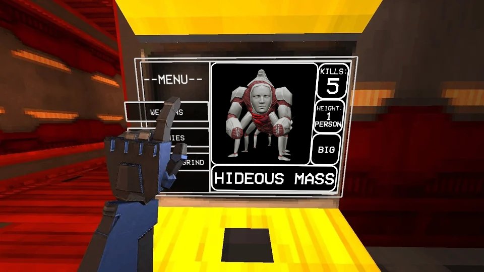 I had a dream #ultrakill added "height" stats to the terminal entries except they like half arsed the numbers and a hideous mass was apparently only as tall as "1 person" while the filth was as tall as "1.7 person"

and instead of information this is all it fucking showed you