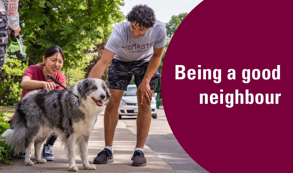 Are you a student getting ready to live off-campus? Welcome to the McMaster community! Here are some tips for being a good neighbour ow.ly/45aN50PC6Xl