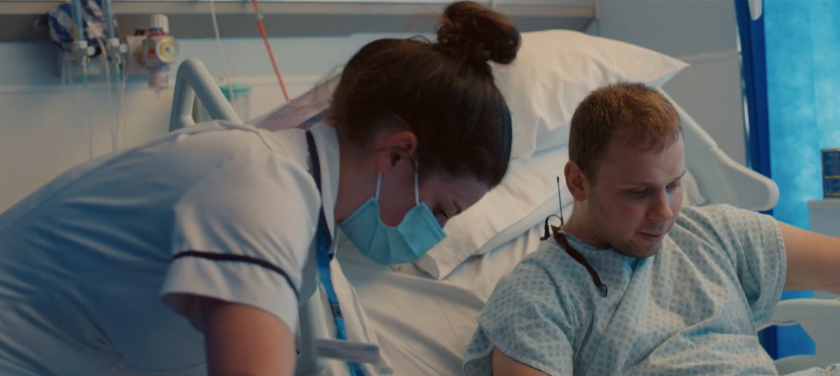 ImperialNHS's tweet photo. “Today is the first time that Zoltan is going to see his daughters and his family since the accident, so there is a lot riding on today to get him off the ward.”

Kirsty, major trauma rehabilitation co-ordinator @ImperialNHS 

Zoltan’s determination on #C4Emergency is inspiring! https://t.co/nL68lTbnt6