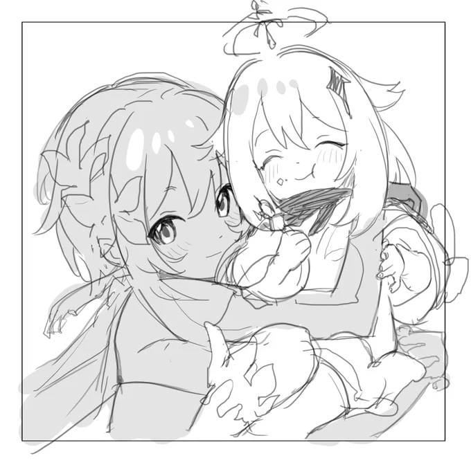 lumine &amp; paimon 
