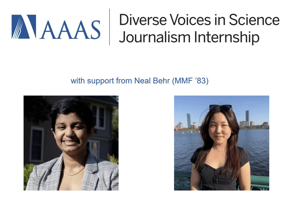 AAAS Mass Media Fellowship tweet media
