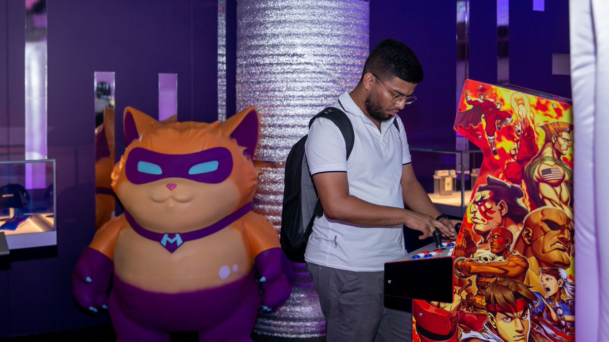 NUQatar's tweet photo. Now open: @TheMediaMajlis’ fall 2023 exhibition and Qatar’s first major presentation exploring the concept of the metaverse, #MetaWhat?
Explore the pitfalls and opportunities of an ever-changing digital media and technology landscape.
Learn more about the exhibition: https://t.co/hLlo7vEpCe