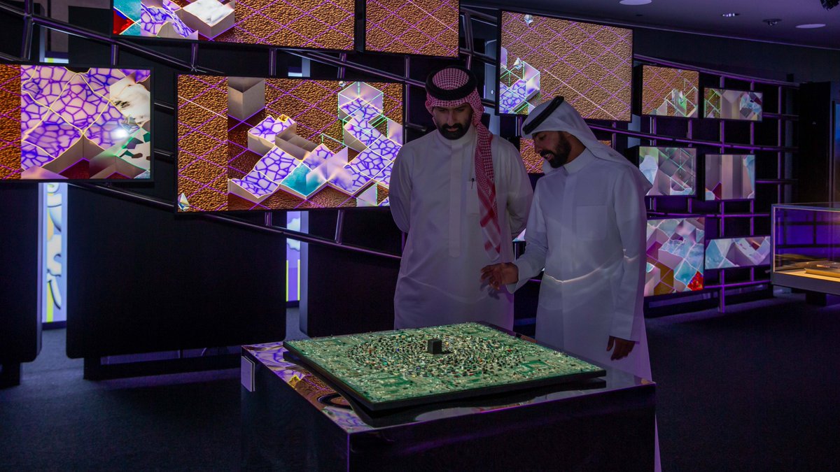 NUQatar's tweet photo. Now open: @TheMediaMajlis’ fall 2023 exhibition and Qatar’s first major presentation exploring the concept of the metaverse, #MetaWhat?
Explore the pitfalls and opportunities of an ever-changing digital media and technology landscape.
Learn more about the exhibition: https://t.co/hLlo7vEpCe